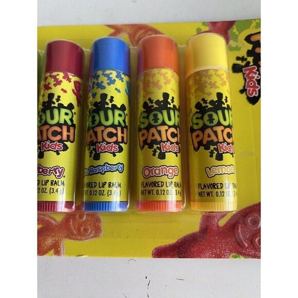 8 Pack Taste Beauty SOUR PATCH Flavored Lip Balm Assorted Flavors NEW Sealed - Picture 8 of 13